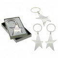 The Silver Stella Keychain